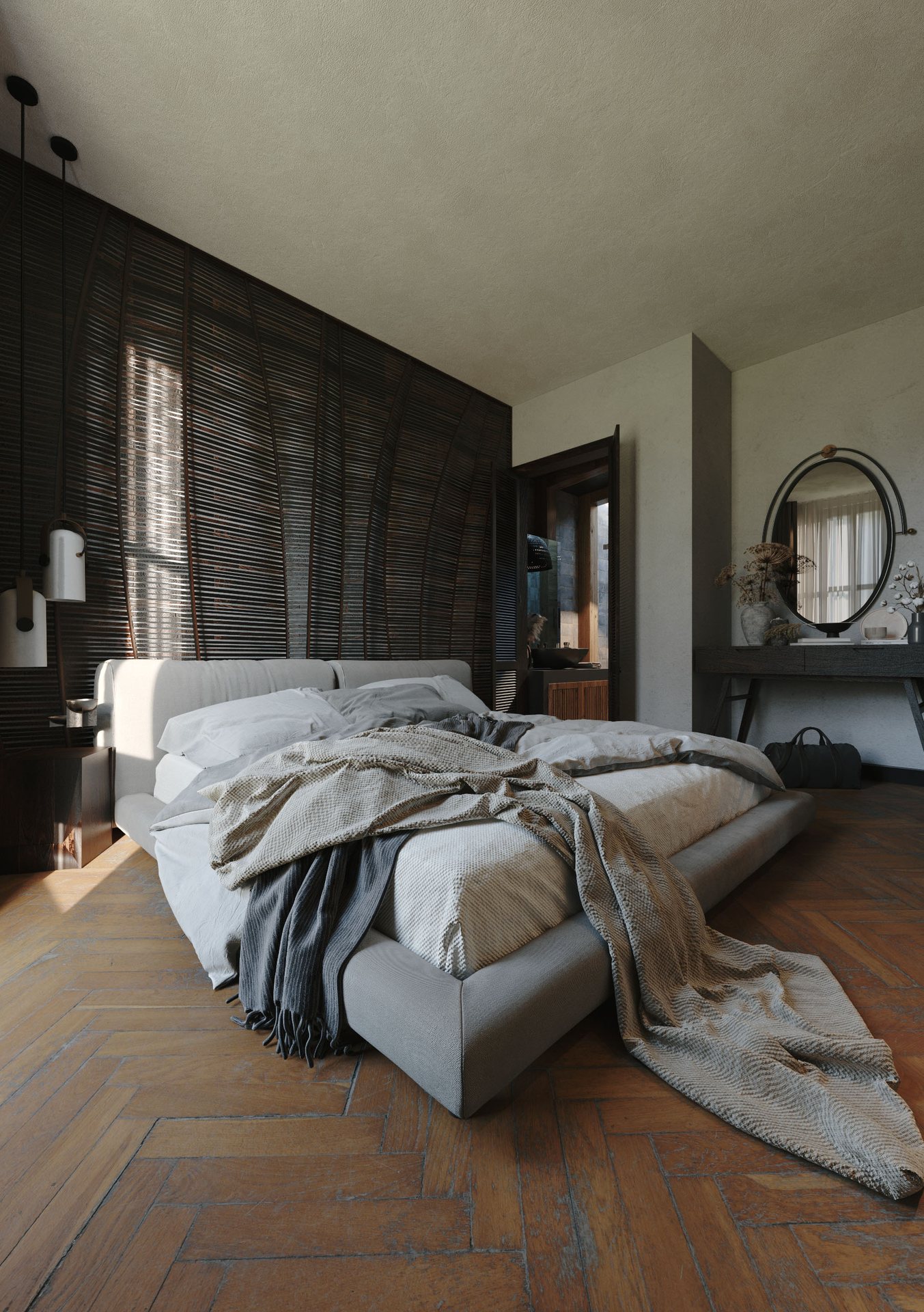 Bodrum Lüks Villa & Lounge - İç Mekân Görselleştirme